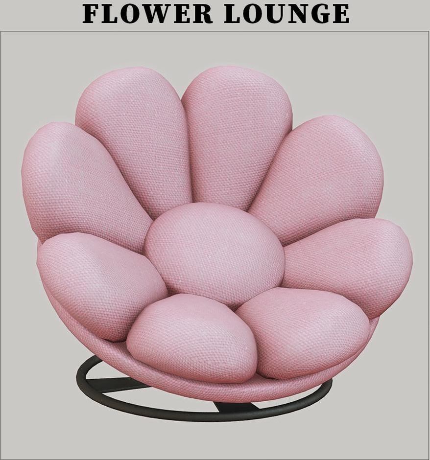 Скриншот мода Кресло Flower Lounge